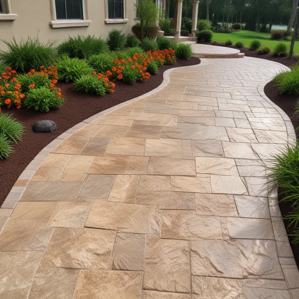 Beautifying Ocala’s Landscapes: Stunning Stamped Concrete Designs