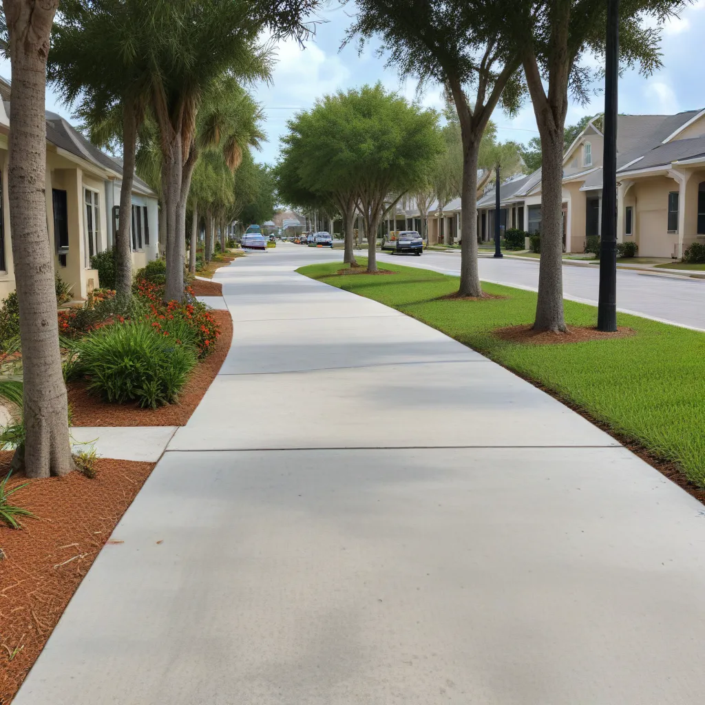 Concrete Sidewalks: Enhancing Walkability in Ocala Neighborhoods