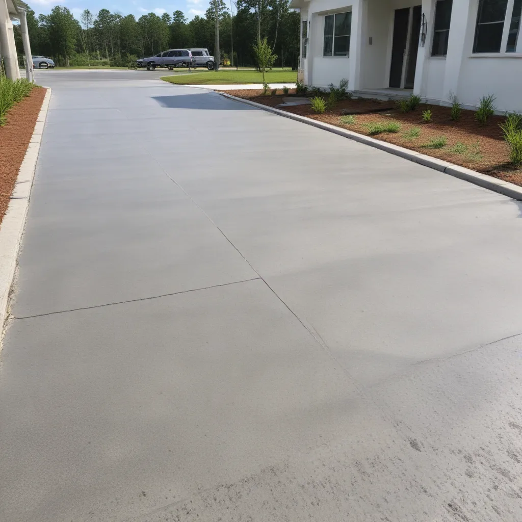 Constructing Durable Concrete Driveways for Ocala’s Commercial Properties