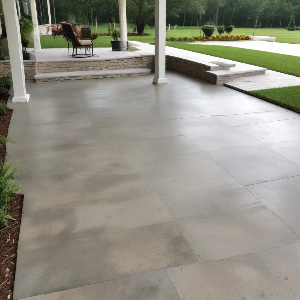 Patio Brilliance: Bespoke Concrete Designs in Ocala, FL