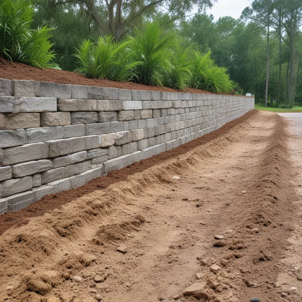 Retaining Wall Construction: Enhancing Drainage and Stability in Ocala