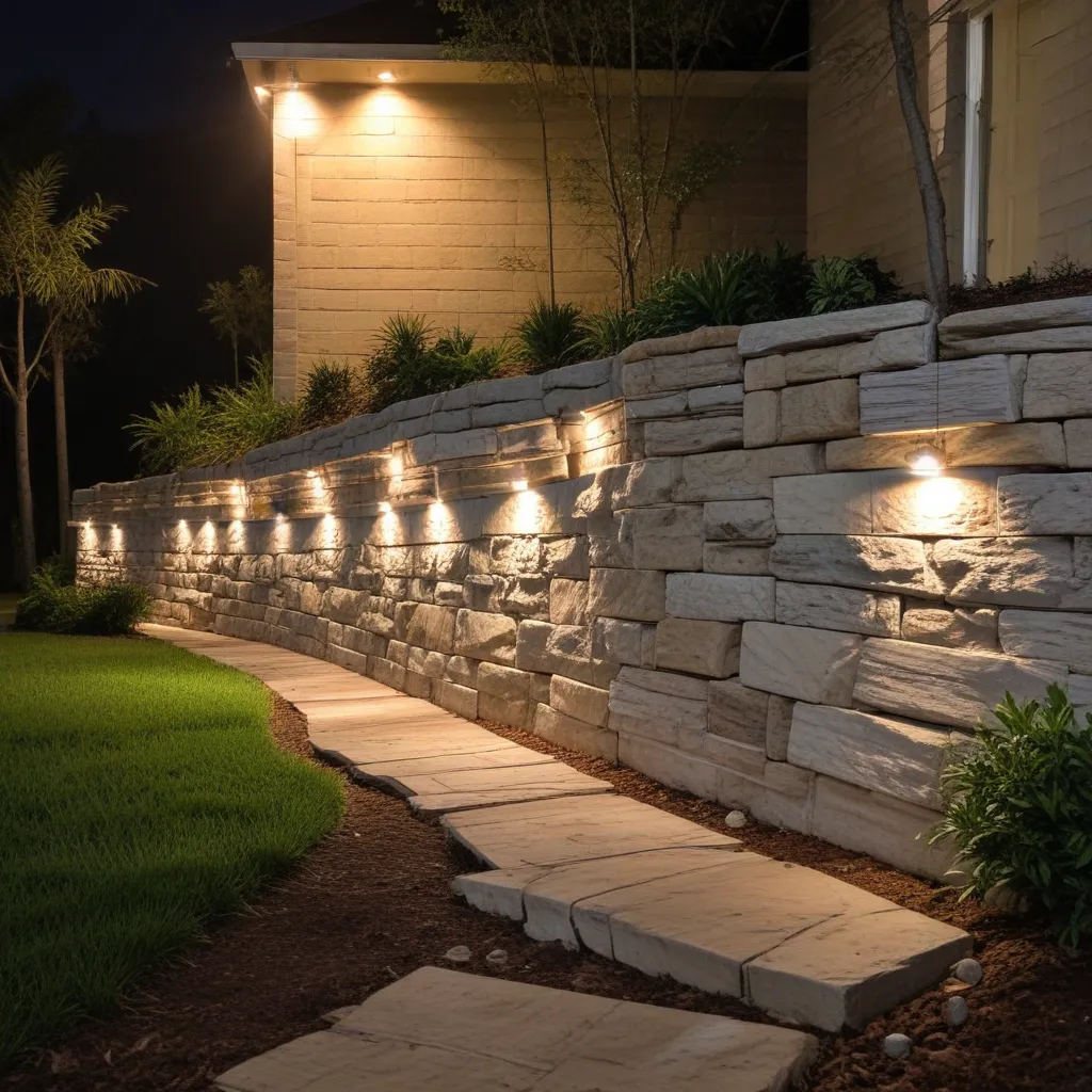 Retaining Wall Lighting: Enhancing Safety and Aesthetics in Ocala