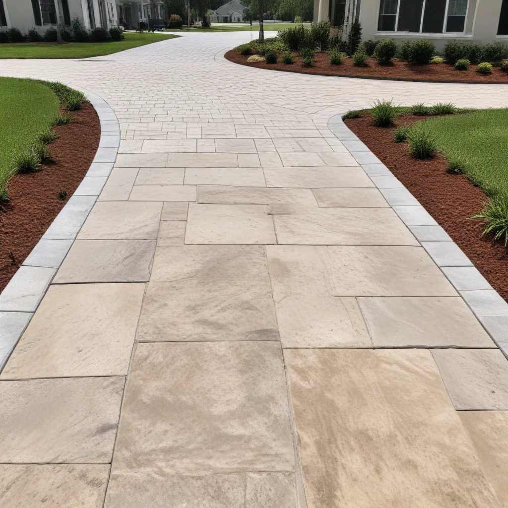 Stamped Concrete Driveways: Customizable Curb Appeal for Ocala Homes