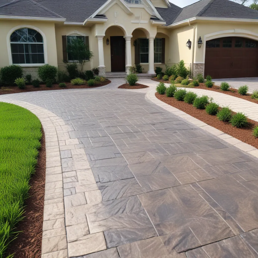 Stamped Concrete Driveways: Customizing Curb Appeal in Ocala