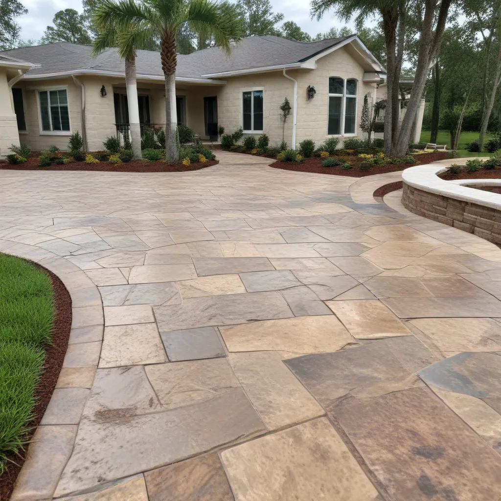 Stamped Concrete Makeovers in Ocala: Elevating Outdoor Living