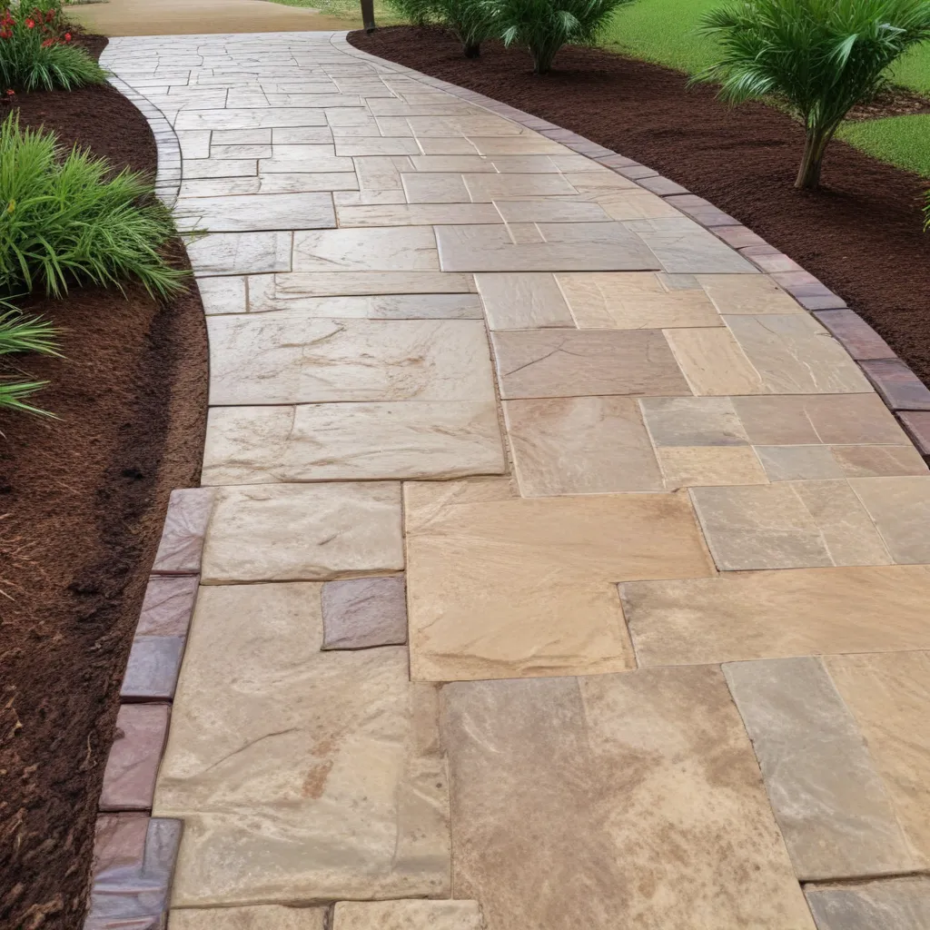 Stamped Concrete Walkways: Enhancing Curb Appeal in Ocala