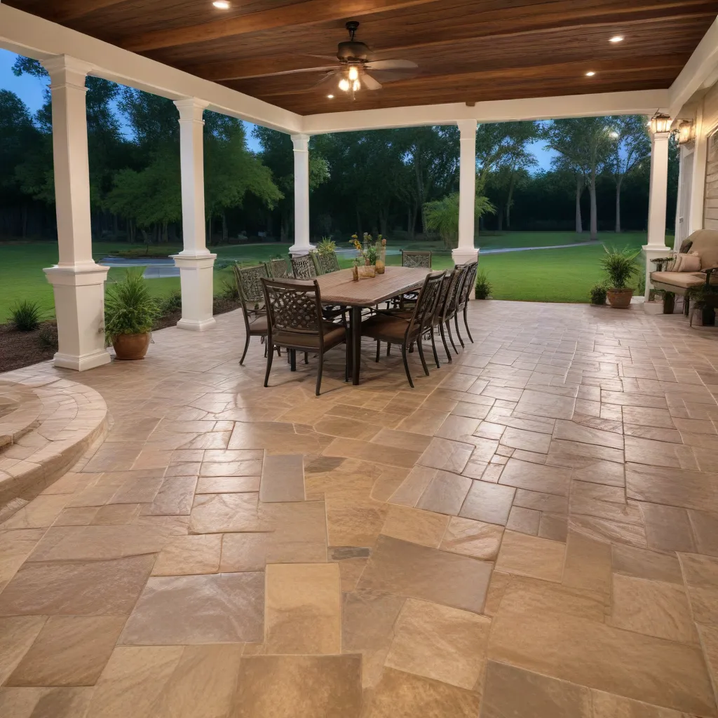 Stamped Patios in Ocala: Crafting Luxurious Outdoor Entertaining Areas