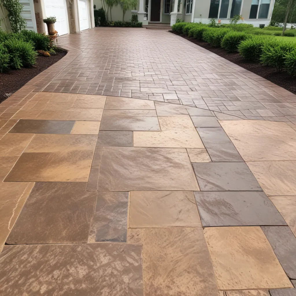 Unlocking the Beauty: Stamped Concrete Driveways for Ocala Homes